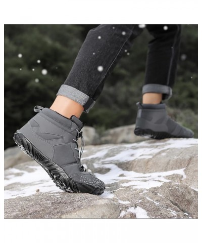 Snow Boots for Women Waterproof Warm Fur Lined Booties Lace up Slip on Short Boots Anti Slip Comfortable Outdoor Winter Boots...