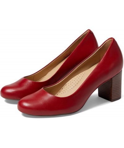 Women's Leather Made in Brazil Midtown Pump Campari Nappa $43.54 Pumps