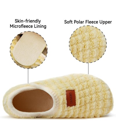 Women's Men's Slippers Socks House Shoes Slip On Indoor Outdoor Travel Unisex Fuzzy Fluffy Lining Size 8 9 Grid Duck Yellow $...