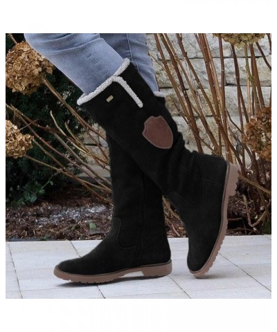 Winter Boots for Woman Cute Women's Wide Width Waterproof Slip on Ankle Boots for Swollen Feet Winter Woman Boots Women's Tal...