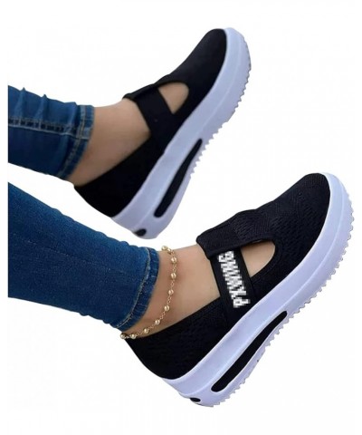 Spring Sneakers Women Casual Breathable Sport Shoes Fashion, Women's Casual Platform Flat Comfort Breathable Canvas Walking S...