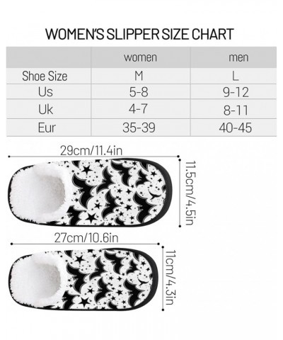 Autumn Leave Prints Winter Spa Slippers for Women Men House Slippers Soft Memory Foam Slippers Non-Slip Indoor Outdoor Travel...