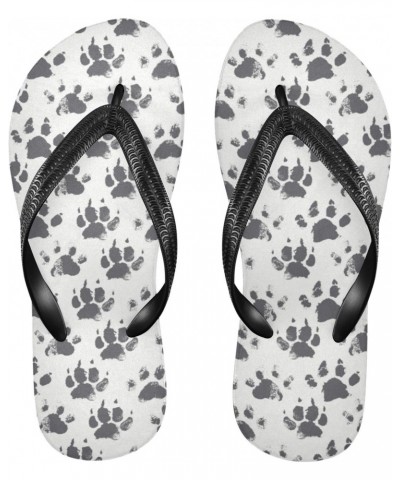 Messy Dog Paw Flops Slip Sandals for Women Men, Beach Shoes Casual Thong Sandal804 $12.64 Sandals