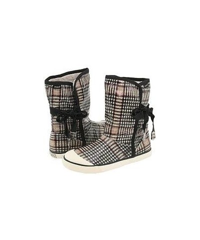 Women's June Rain Boot Black/Cream $22.68 Outdoor Shoes