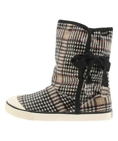 Women's June Rain Boot Black/Cream $22.68 Outdoor Shoes