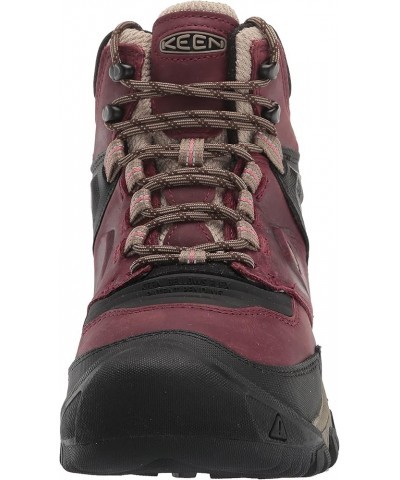 womens Ridge Flex Waterproof Boot Rhubarb/Black $39.21 Outdoor Shoes