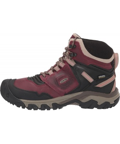 womens Ridge Flex Waterproof Boot Rhubarb/Black $39.21 Outdoor Shoes