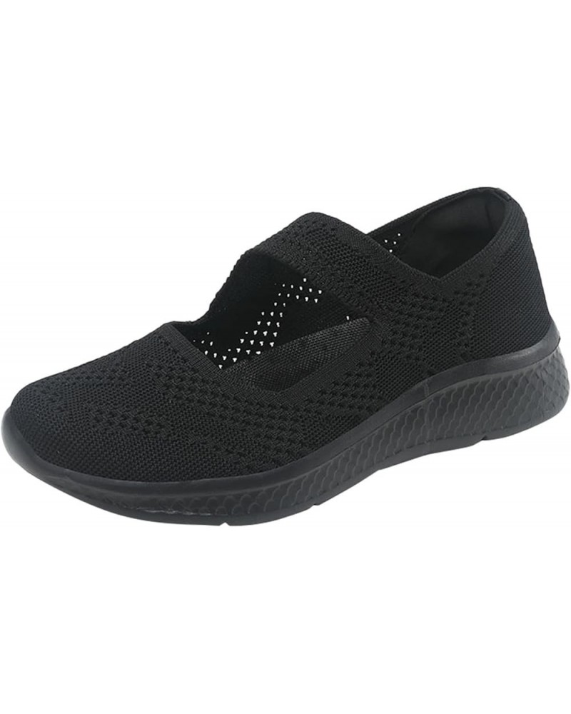 Sneakers for Women Women's Sneakers Lightweight Athletic Shoes Women Women's Wedges Trainers 1-black $17.12 Athletic Shoes