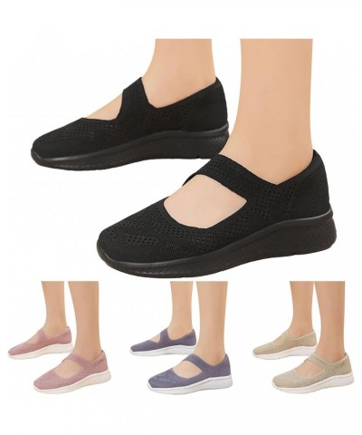 Sneakers for Women Women's Sneakers Lightweight Athletic Shoes Women Women's Wedges Trainers 1-black $17.12 Athletic Shoes