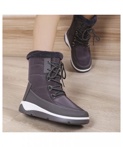 Winter Boots for Women Fashion Slip on Winter Boots for Women Waterproof Snow Non Slip Warm Winter Boots Women Womens Size 11...