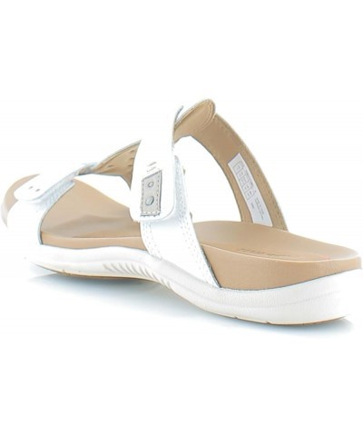 Rubey Slide Women's Comfort Sandal White/Pewter $26.51 Sandals