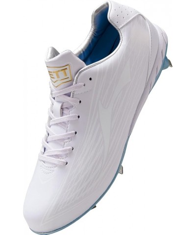 BSR2207WH Baseball Embedded Spikes, Winning Road WH, 2023 Model, White x White 27.0cm $40.39 Fashion Sneakers