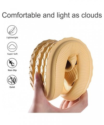 Cloud Slippers for Women and Men Non-Slip Shower Slides Bathroom Pillow Sandals Summer Pool Flip Flops Outdoor Indoor, Unisex...