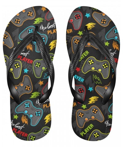 Gamepad Flops Slip Sandals for Women Men, Beach Shoes Casual Thong Sandal155 $13.10 Sandals