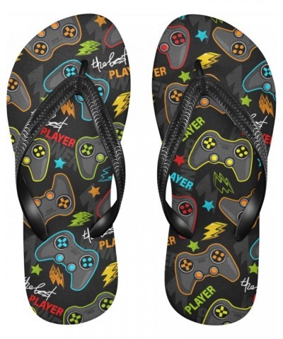 Gamepad Flops Slip Sandals for Women Men, Beach Shoes Casual Thong Sandal155 $13.10 Sandals