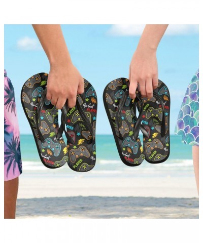 Gamepad Flops Slip Sandals for Women Men, Beach Shoes Casual Thong Sandal155 $13.10 Sandals