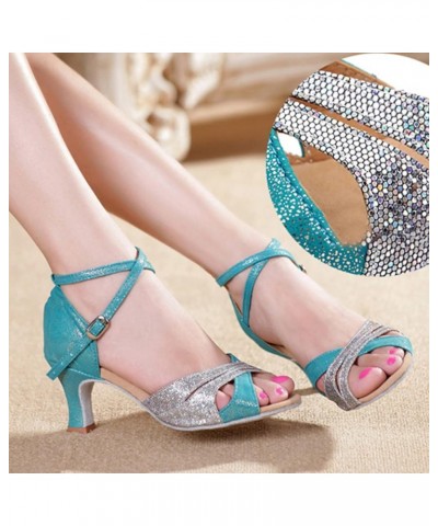 Women's Rumba Waltz Prom Ballroom Latin Dance Shoes Square Dance Shoes Sandals Z 03-b $16.22 Athletic Shoes