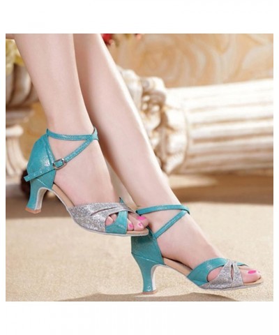 Women's Rumba Waltz Prom Ballroom Latin Dance Shoes Square Dance Shoes Sandals Z 03-b $16.22 Athletic Shoes