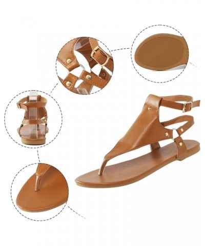 Women's Platform Sandal Summer Slippers Fish Mouth Shoes Fashion Wedge Sandal Middle Heel Flip-Flop Sandals Casual Qf5-brown ...