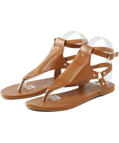 Women's Platform Sandal Summer Slippers Fish Mouth Shoes Fashion Wedge Sandal Middle Heel Flip-Flop Sandals Casual Qf5-brown ...