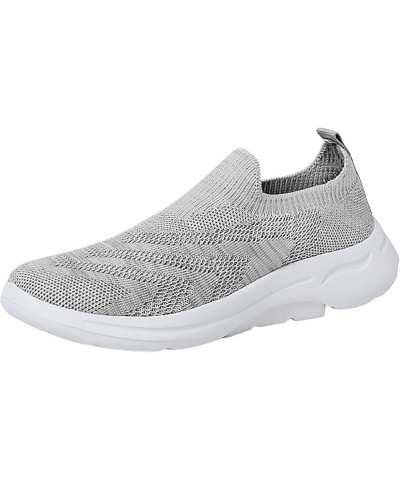 women's slip on sneakers rainbow shoes for women Slip On Moccasins running shoes for women Slip On Moccasins Z 11-grey $12.13...