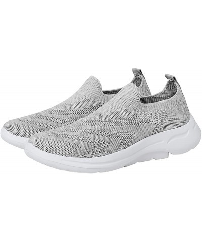 women's slip on sneakers rainbow shoes for women Slip On Moccasins running shoes for women Slip On Moccasins Z 11-grey $12.13...