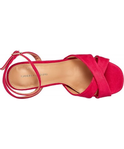 CANDELA KIRS Women's Sandalia De Fiesta Olías Sandals Pink $25.86 Sandals