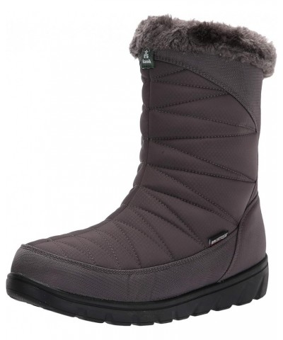 Women's Hannah Zip W Snow Boot Charcoal $28.21 Boots