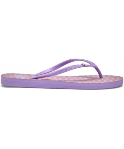 Women's Bermuda print sandals Espresso Lavender $31.05 Sandals