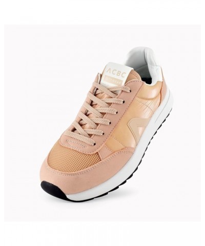 EcoWear Pink Sneaker in Recycled Materials - SHCW T605 - Size Pink $67.50 Fashion Sneakers