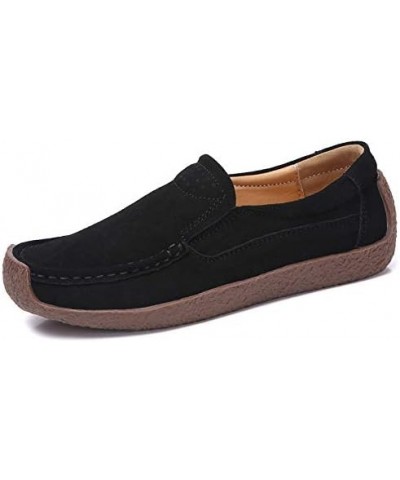 Women's Slip-on Round Toe Loafers Classic Dance Ballet Flat Shoes Casual Lightweight Boat Shoes Driving Moccasins Flats Blue ...