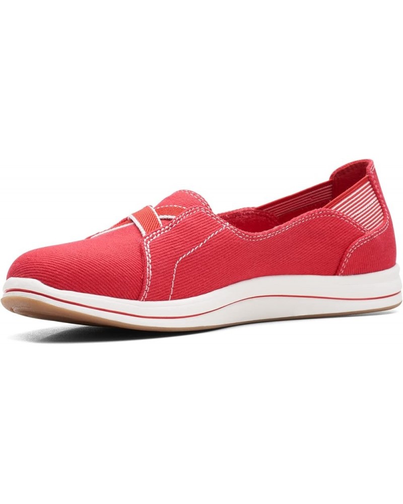 Womens Breeze Skip Red $21.72 Loafers & Slip-Ons