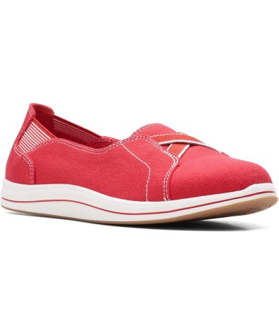 Womens Breeze Skip Red $21.72 Loafers & Slip-Ons