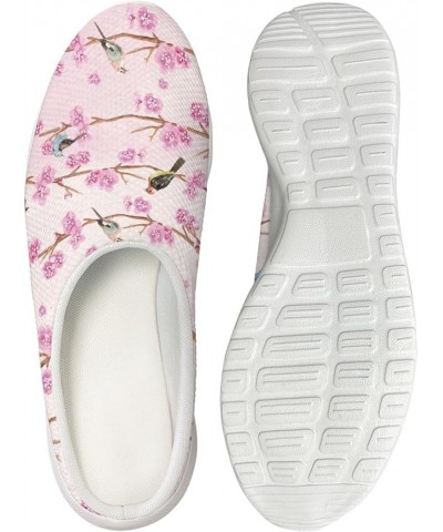 Garden Shoes, Womens Mens Casual House Sandals, Lightweight Slippers Breath and Comfort Clogs Pink Floral With Bird $17.39 Mu...