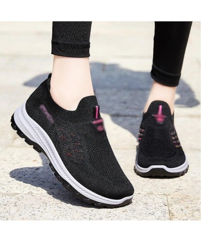 Women's Orthopedic Sneakers Breathable with Arch Support Knit Casual ShoesFoot Heel Pain Relief Fashion Sneaker Purple $17.24...