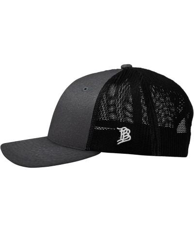 State Midnight Series, Washington Charcoal/Black Curved Trucker $17.50 Boots