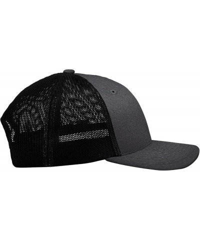 State Midnight Series, Washington Charcoal/Black Curved Trucker $17.50 Boots