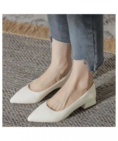 Women's Leather Loafers, Women's Slip on Shoes Flats Shoes Dress Shoes Tennis Shoes Work Casual Sneakers Halloween White $15....