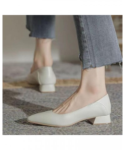 Women's Leather Loafers, Women's Slip on Shoes Flats Shoes Dress Shoes Tennis Shoes Work Casual Sneakers Halloween White $15....