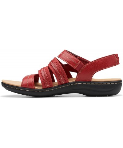 Women's Laurieann Erin Flat Sandal, Black Combi, 8 Wide 6 Wide Red Combi $28.67 Sandals