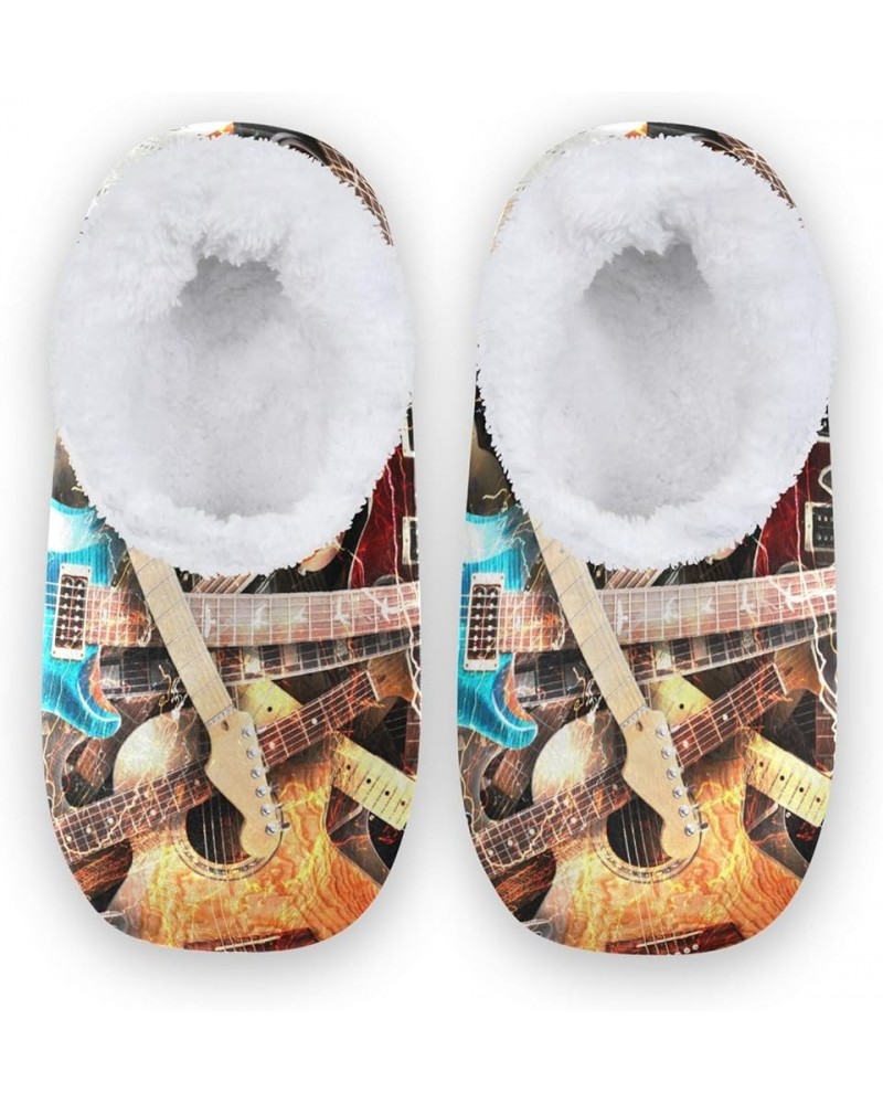 Unisex Fuzzy House Slippers Memory Foam Warm Slip Shoes Fur Lining M-XXL Multi 6 $12.73 Slippers