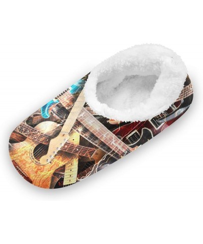 Unisex Fuzzy House Slippers Memory Foam Warm Slip Shoes Fur Lining M-XXL Multi 6 $12.73 Slippers