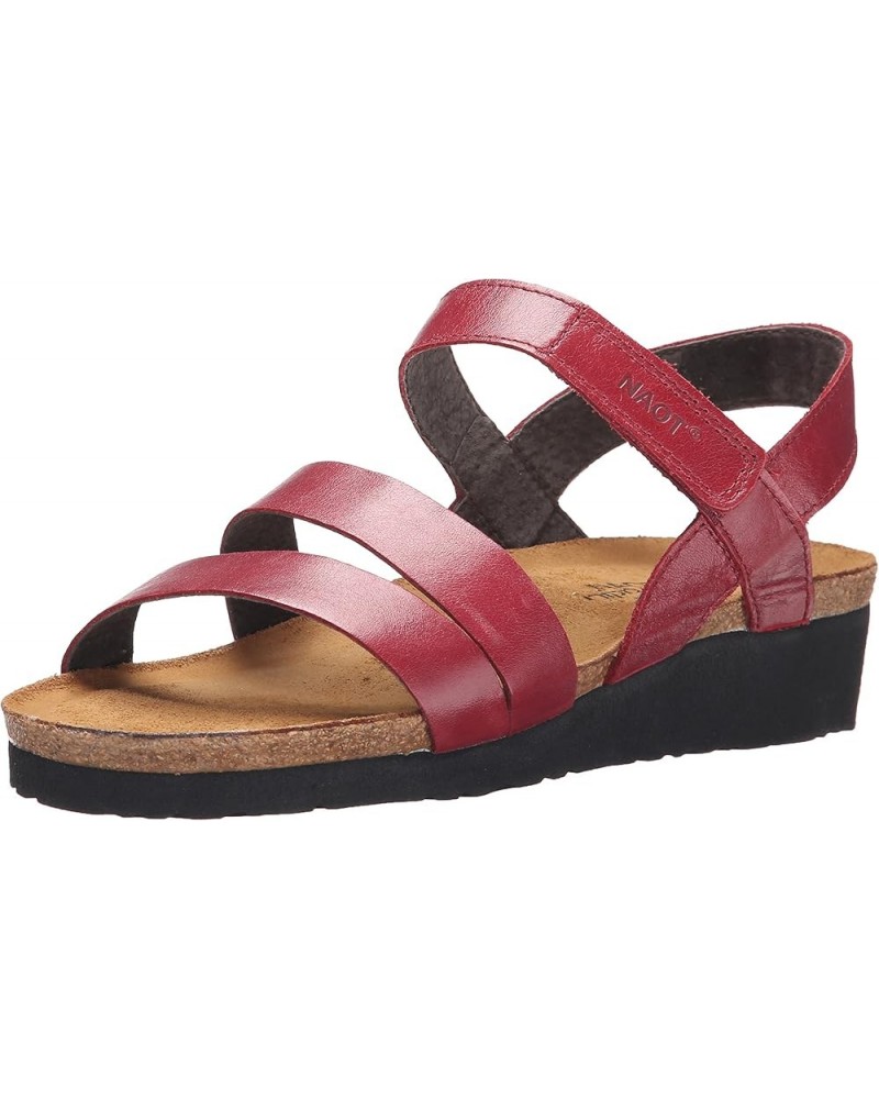 Women's Kayla Wedge Sandal Rumba Leather $51.20 Sandals