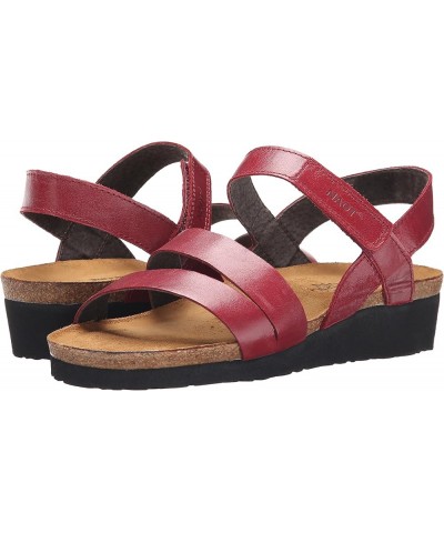 Women's Kayla Wedge Sandal Rumba Leather $51.20 Sandals