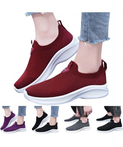 Women Sneakers Seasonal Couple Fashion Simple Solid Color Lightweight Comfortable Flat Sneaker Booties for Women No Heel Grey...