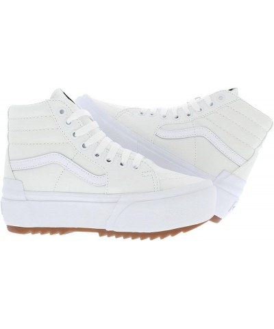 Women's Hi-top Trainers Sneaker True White $18.02 Fashion Sneakers