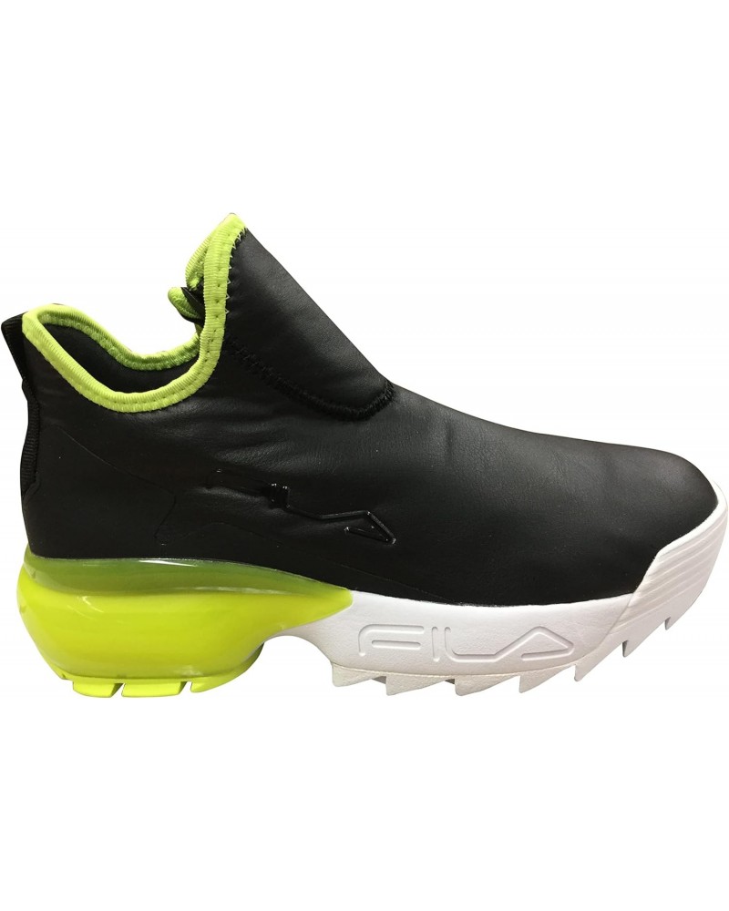 Women's Lab F Neon Black/White/Safety Yellow (5XM00823 016) $20.62 Fashion Sneakers