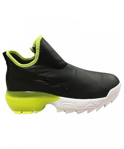 Women's Lab F Neon Black/White/Safety Yellow (5XM00823 016) $20.62 Fashion Sneakers