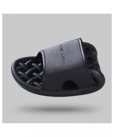 Swimming Household - Slippers Soft Drying Quick Bathroom Men Sandals Shower Hollow Breathable Nonskid Plastic $10.23 Slippers