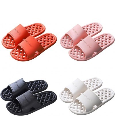 Swimming Household - Slippers Soft Drying Quick Bathroom Men Sandals Shower Hollow Breathable Nonskid Plastic $10.23 Slippers